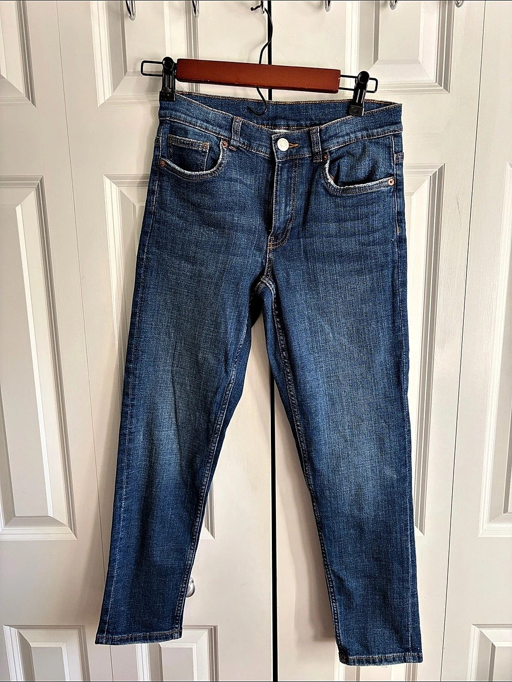 Zara Boys Straight Blue Jeans Size 13-14